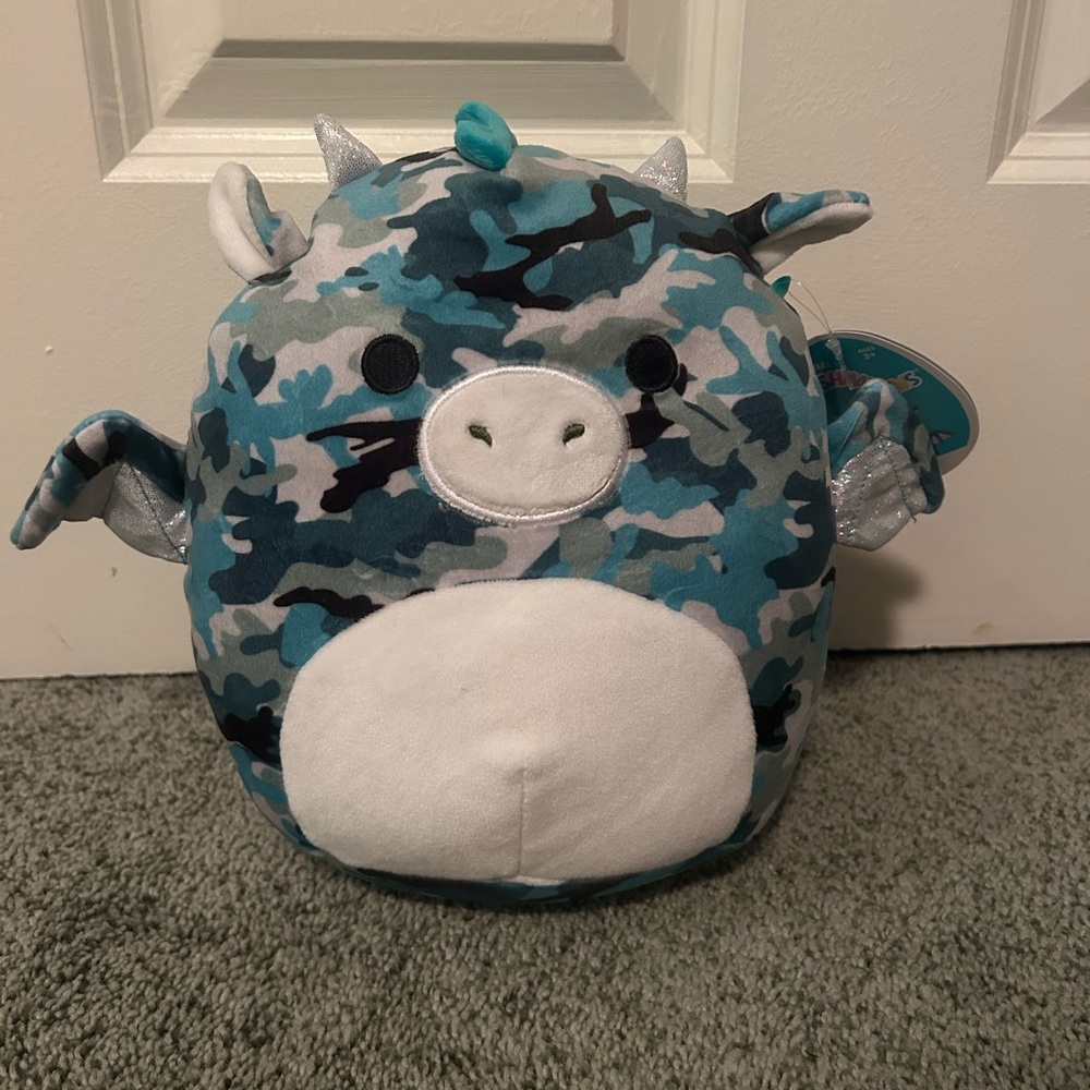 Camouflage Squishmallow Stuffed Animal!